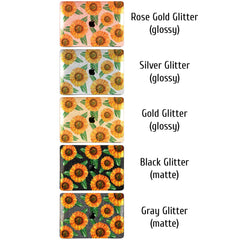 Lex Altern MacBook Glitter Case Colorful Sunflowers