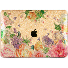 Lex Altern MacBook Glitter Case Pink Peonies