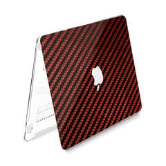 Lex Altern Hard Plastic MacBook Case Red Pattern