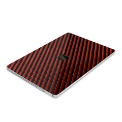 Lex Altern Hard Plastic MacBook Case Red Pattern