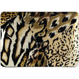 Lex Altern MacBook Glitter Case Cheetah Leather