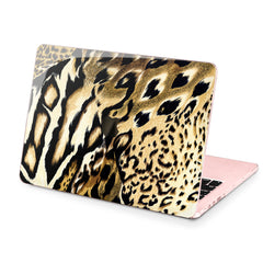 Lex Altern Hard Plastic MacBook Case Cheetah Leather