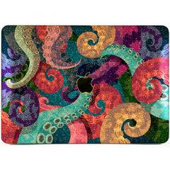 Lex Altern MacBook Glitter Case Colorful Octopus