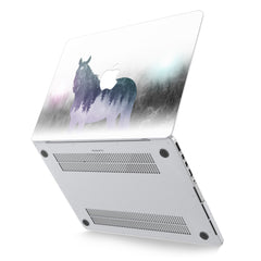 Lex Altern Hard Plastic MacBook Case Abstract Horse