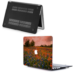 Lex Altern MacBook Glitter Case Flower Field