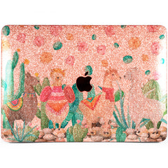 Lex Altern MacBook Glitter Case Cute Llamas