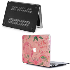 Lex Altern MacBook Glitter Case Pink Unicorn