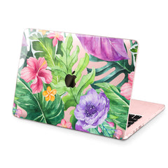 Lex Altern Hard Plastic MacBook Case Exotic Flowers