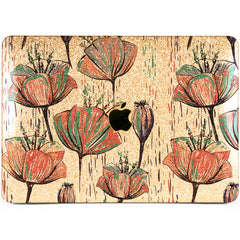 Lex Altern MacBook Glitter Case Poppies Theme