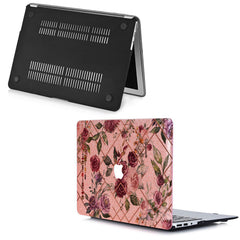 Lex Altern MacBook Glitter Case Floral Abstract