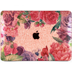 Lex Altern MacBook Glitter Case Floral Bouquet