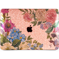 Lex Altern MacBook Glitter Case Garden Blossom Print