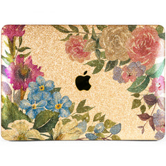 Lex Altern MacBook Glitter Case Garden Blossom Print