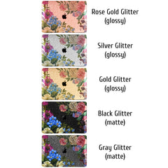 Lex Altern MacBook Glitter Case Garden Blossom Print