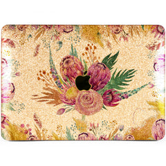 Lex Altern MacBook Glitter Case Charming Bouquet