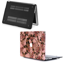 Lex Altern MacBook Glitter Case Roses Snake Theme