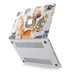 Lex Altern Hard Plastic MacBook Case Cat's Theme