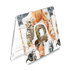 Lex Altern Hard Plastic MacBook Case Cat's Theme