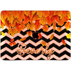 Lex Altern MacBook Glitter Case Autumn Leaves