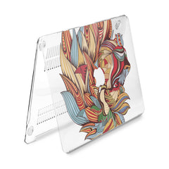 Lex Altern Hard Plastic MacBook Case Creative Lion