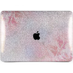 Lex Altern MacBook Glitter Case Gentle Floral Theme