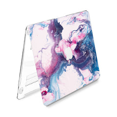 Lex Altern Hard Plastic MacBook Case Purple Oil Art