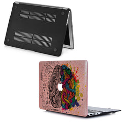 Lex Altern MacBook Glitter Case Creative Brain