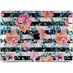 Lex Altern MacBook Glitter Case Abstract Roses