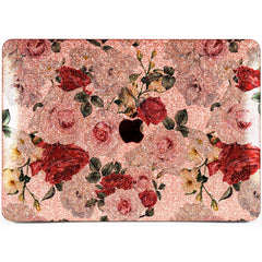 Lex Altern MacBook Glitter Case White Roses