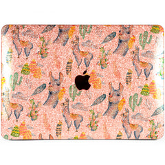 Lex Altern MacBook Glitter Case Gentle Llamas