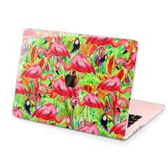 Lex Altern Hard Plastic MacBook Case Tropical Birds