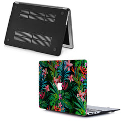 Lex Altern MacBook Glitter Case Tropical Plants