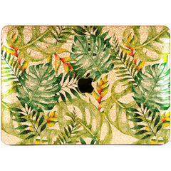 Lex Altern MacBook Glitter Case Tropical Monstera