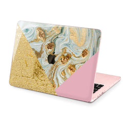 Lex Altern Hard Plastic MacBook Case Golden Triangle