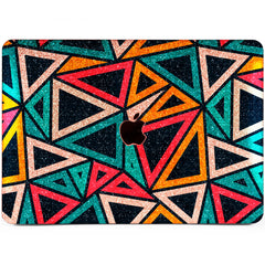 Lex Altern MacBook Glitter Case Triangle Graphic