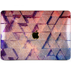 Lex Altern MacBook Glitter Case Galaxy Triangles