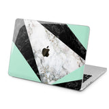 Lex Altern Hard Plastic MacBook Case Marble Geometry