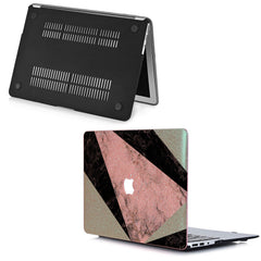 Lex Altern MacBook Glitter Case Marble Geometry