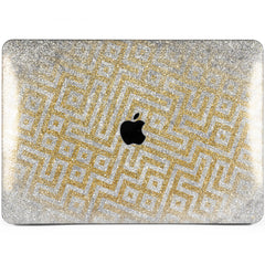 Lex Altern MacBook Glitter Case Golden Pattern