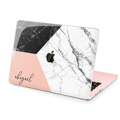 Lex Altern Hard Plastic MacBook Case Geometric Marble