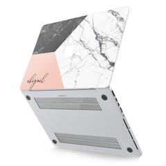 Lex Altern Hard Plastic MacBook Case Geometric Marble