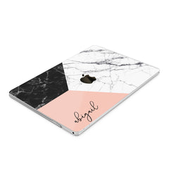 Lex Altern Hard Plastic MacBook Case Geometric Marble