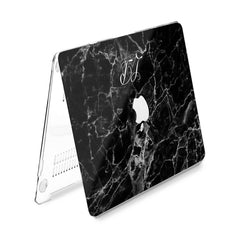 Lex Altern Hard Plastic MacBook Case Black Marble