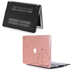 Lex Altern MacBook Glitter Case Polar Bears