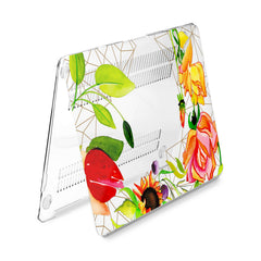 Lex Altern Hard Plastic MacBook Case Bright Plants