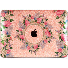 Lex Altern MacBook Glitter Case Flower Wreath