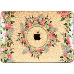 Lex Altern MacBook Glitter Case Flower Wreath