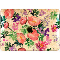 Lex Altern MacBook Glitter Case Peony Bouquets