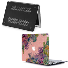 Lex Altern MacBook Glitter Case Succulent Flowers