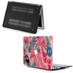 Lex Altern MacBook Glitter Case Pink Feathers